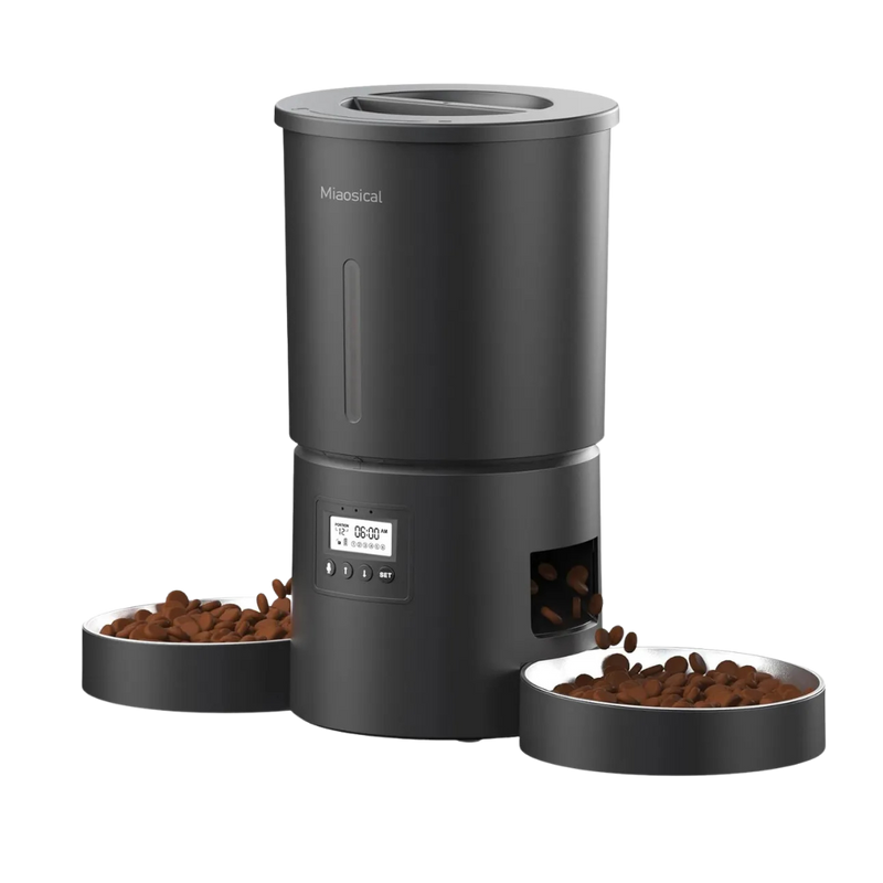 Comedero automatico Miaosical / Negro de 4.2 litros