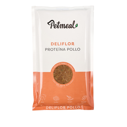 Petmeal Dieta Cocida Natural Perros - Deliflor Pollo