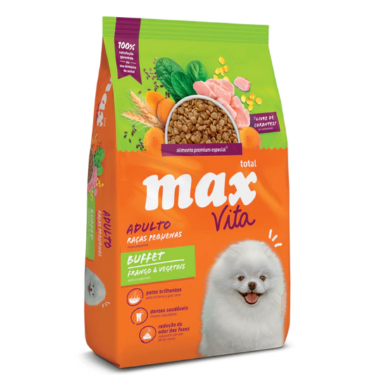C MAX VITA ADULTO R. PEQ. BUFFET FRANGO Y VEGETAIS 1 KG