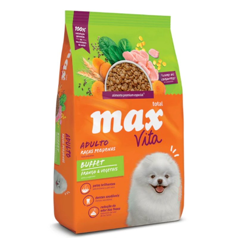 C MAX VITA ADULTO R. PEQ. BUFFET FRANGO Y VEGETAIS 1 KG