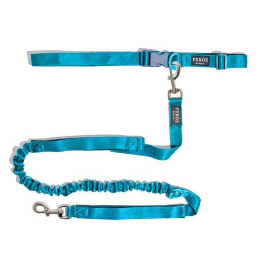 Correa Manos Libres 2,0 cm Azul cielo / Lila