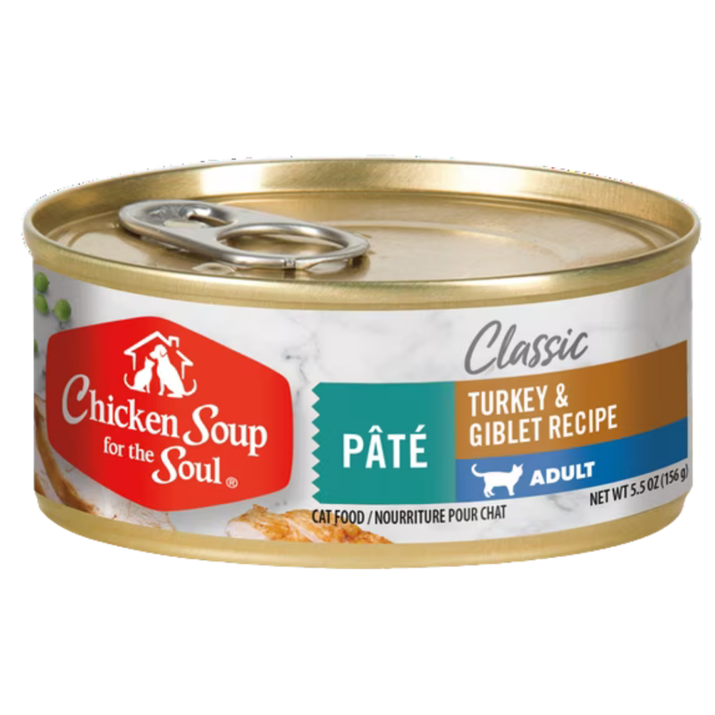 Chicken Soup Classic Cat - Turkey & Giblet Recipe Pate 156g