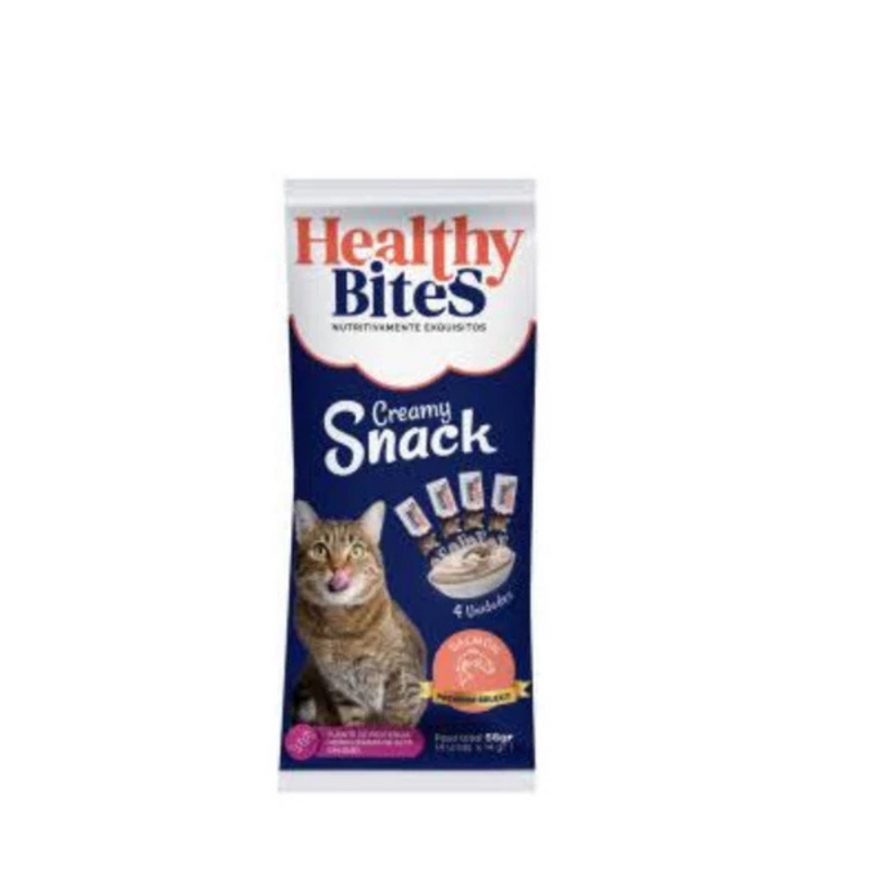 C HEALTHY BITES CREAM GATO SALMON SOBRE X 56GR