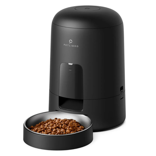Comedero inteligente con wifi AIR Petlibro/ Negro de 2 litros