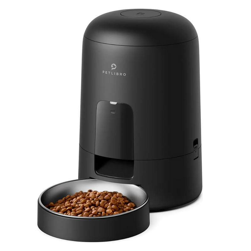 Comedero inteligente con wifi AIR Petlibro/ Negro de 2 litros