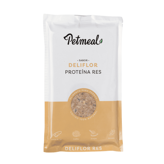 Petmeal Dieta Cocida Natural Perros - Deliflor Res 500gr
