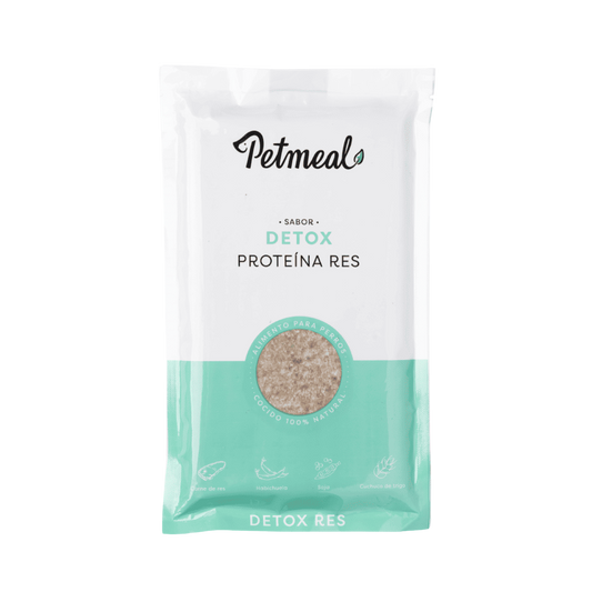 Petmeal Dieta Cocida Natural Perros - Detox Res 500gr
