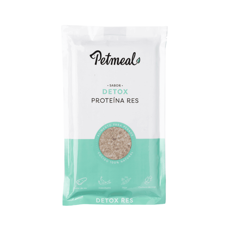 Petmeal Dieta Cocida Natural Perros - Detox Res 500gr