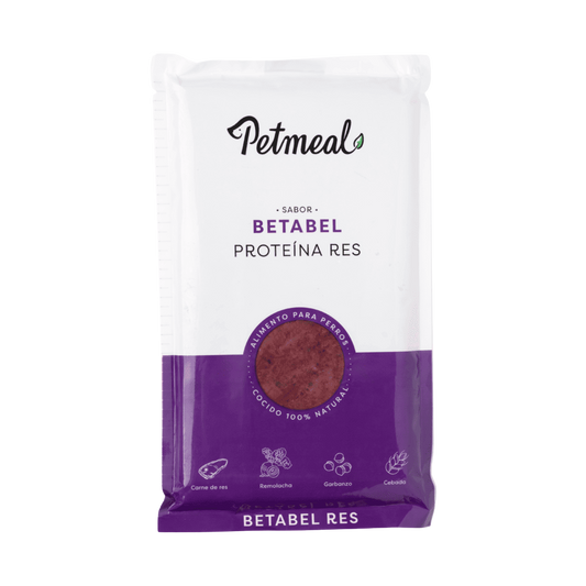 Petmeal Dieta Cocida Natural Perros - Betabel Res 500gr