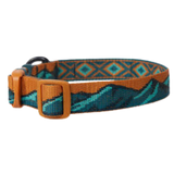 Trail quest collar RP signature edition, unisex, teal/oak, S, single