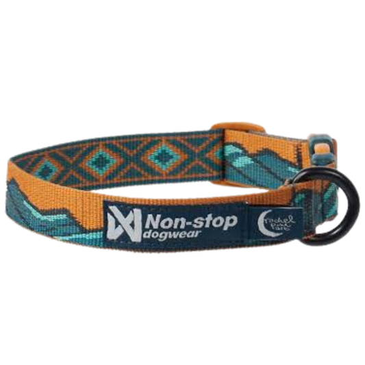 Trail quest collar RP signature edition, unisex, teal/oak, S, single