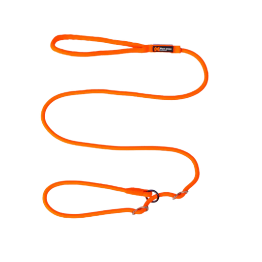 Retriever leash, unisex, Naranja, 1.6m/8mm, single