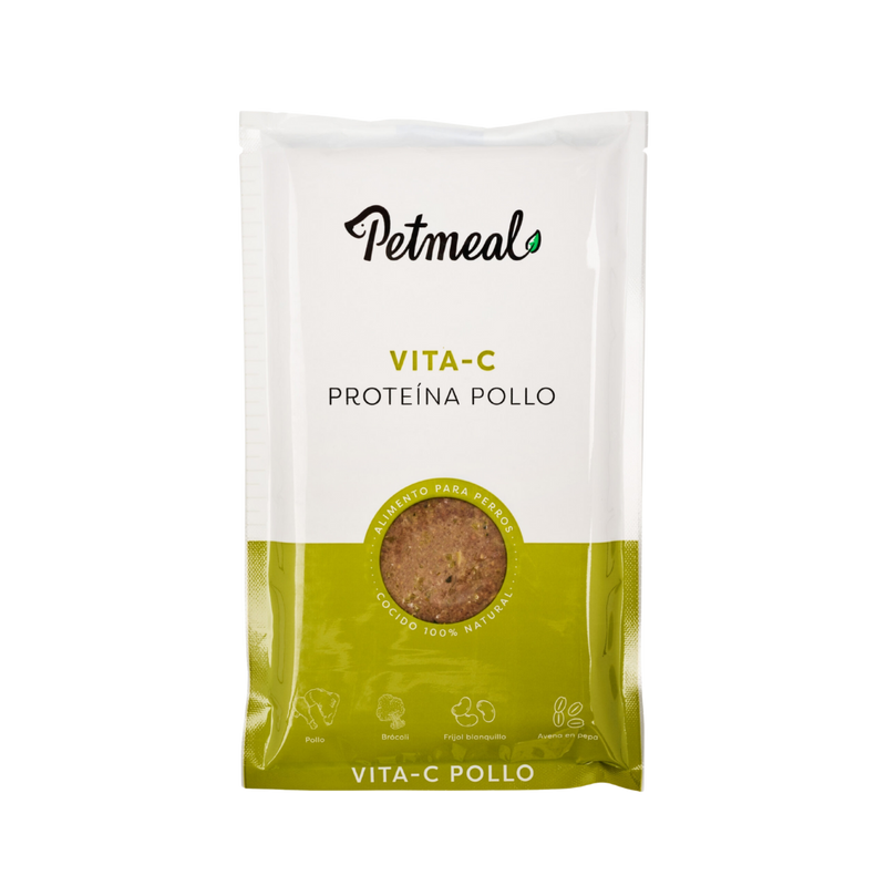 Petmeal Dieta Cocida Natural Perros - Vita A Pollo 500gr