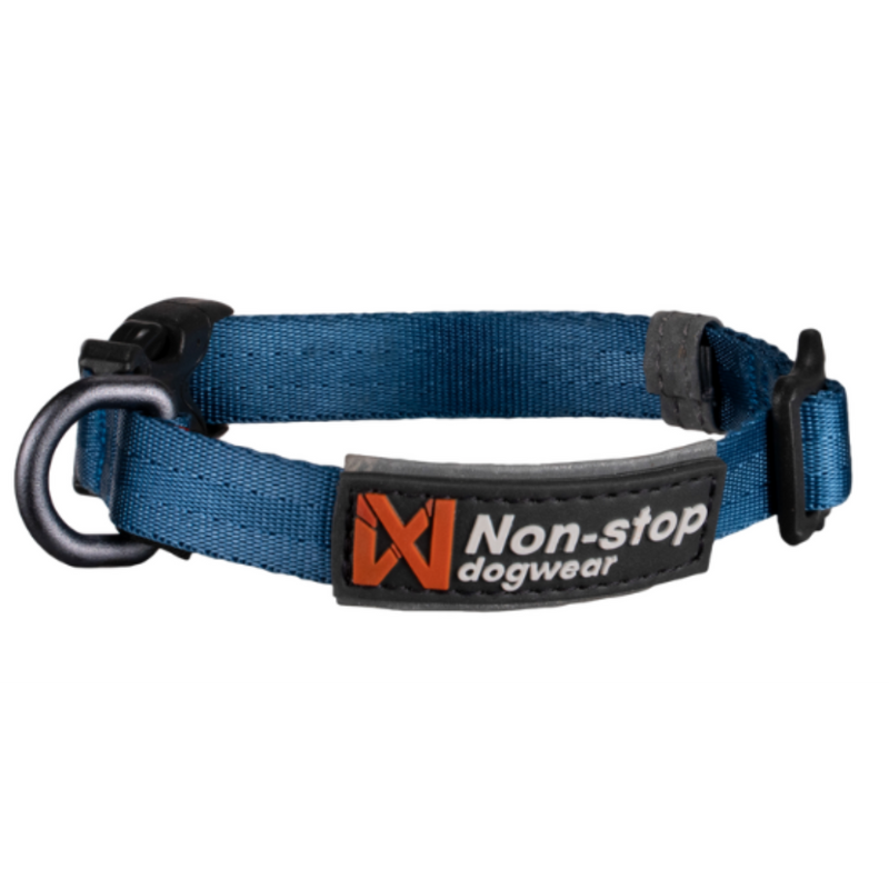 Tumble collar, unisex, Azul, XS, single