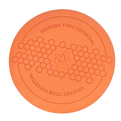Dog flying disc, unisex, Naranja/Negro,, one size, single