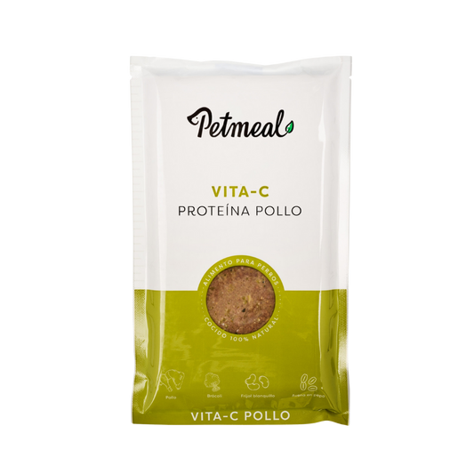 Petmeal Dieta Cocida Natural Perros - Vita C Pollo 500gr