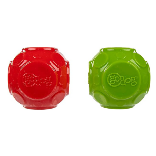 Pelota silenciosa para apretar Godog / Verde - Rojo