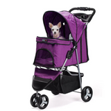 Coche paseador para mascotas Dogline / gris, azul, rosado, azul teal