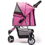 Coche paseador para mascotas Dogline / gris, azul, rosado, azul teal