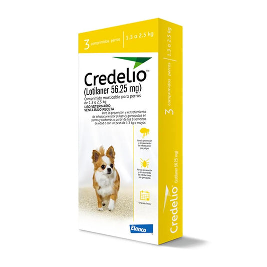 CREDELIO 1.3–2.5kg * 3Tab (Amarillo)