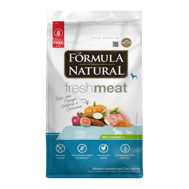 Fresh Meat Caes Adulto Light Mini y Pequeño Pollo * 1 Kg