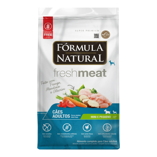 Fresh Meat Caes Adulto Controle de Peso Mini y Pequeño Pollo * 2.5 Kg