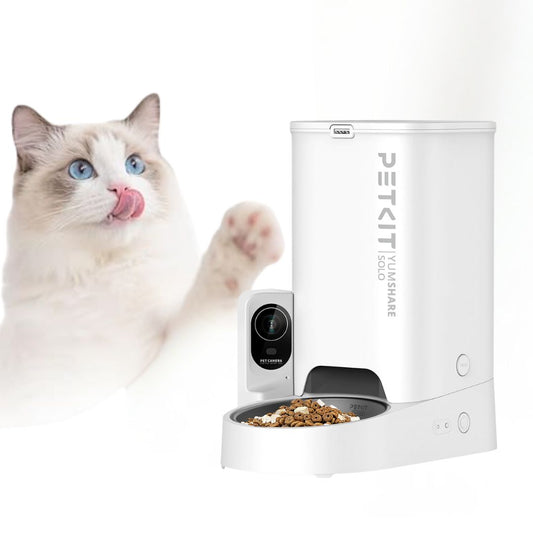 Petkit YumShare Solo Automatic Feeder with Camera / Blanco